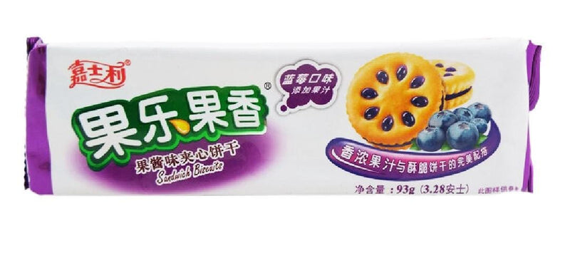 Blueberry Sandwich Biscuit 93gm China