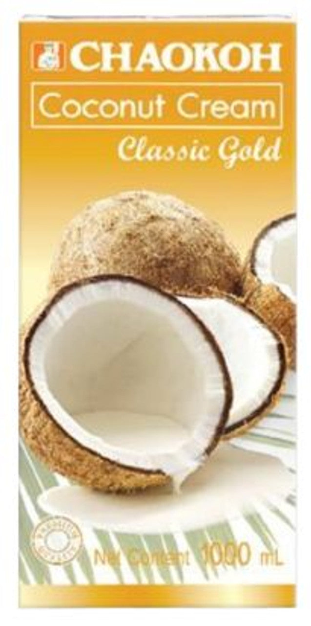 CHAOKOH Coconut Cream Gold 1ltr x 12pack / Carton