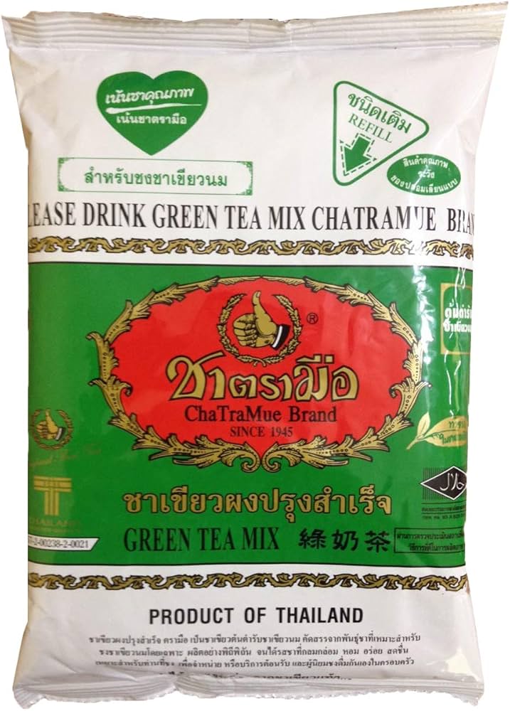 CHA TRA MUE Thai Green Tea Mix 200gm Thailand