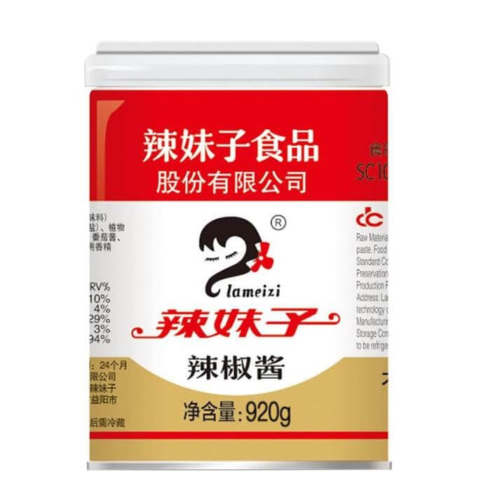 Chili Sauce 920gm China LAMEIZI Brand