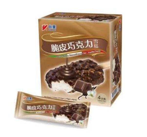 Crispy Chocolate Ice Cream 78gm x 4pcs China