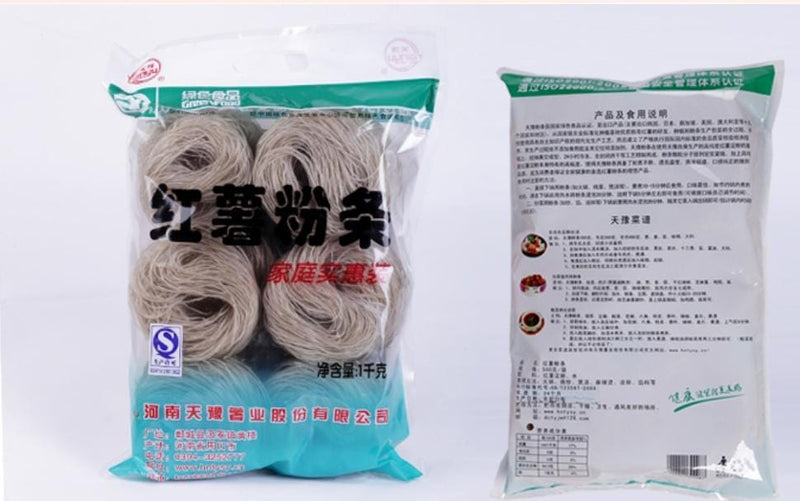 Dried Sweet Potato Noodle 1kg China TIANYU Brand