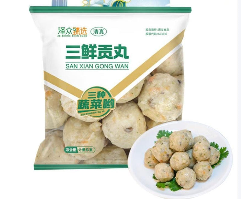 Frozen Chicken Ball 100gm China ZZZX Brand