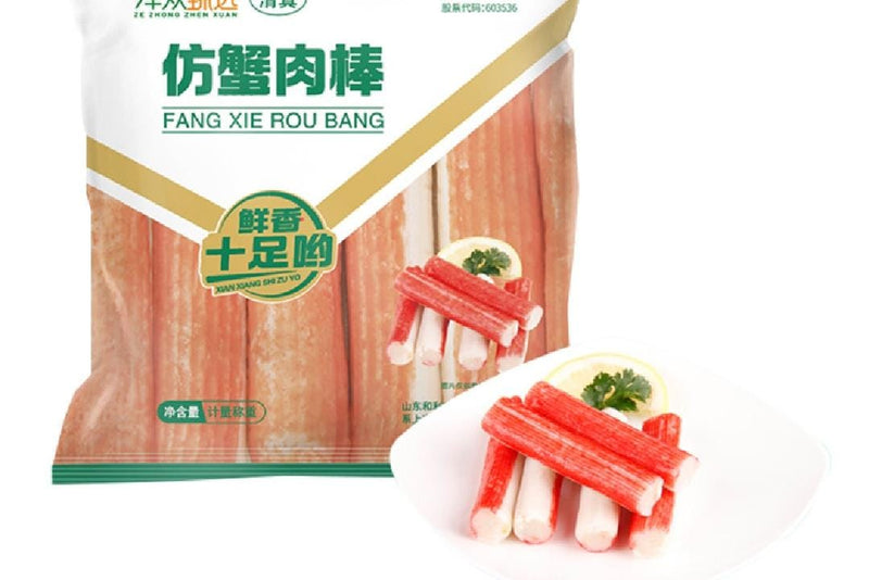 Frozen Crab Stick 100gm China ZZZX Brand