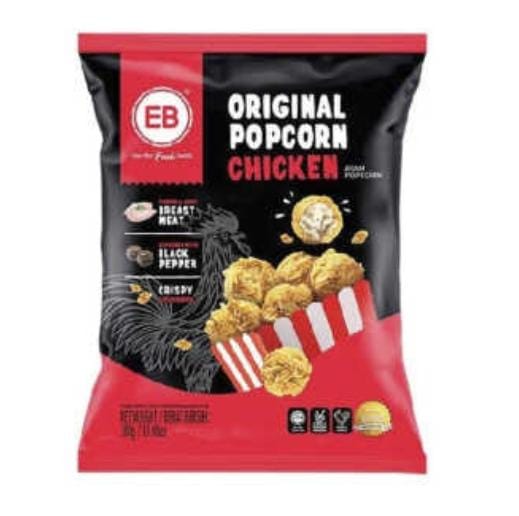 Frozen Original Popcorn Chicken 380gm Malaysia EB Brand