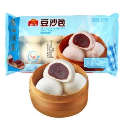 Frozen Red Bean Paste Bun 240gm China GUANGZHOU Brand