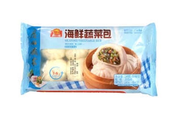 Frozen Seafood Vegetable Bunu 240gm  China GUANGZHOU Brand