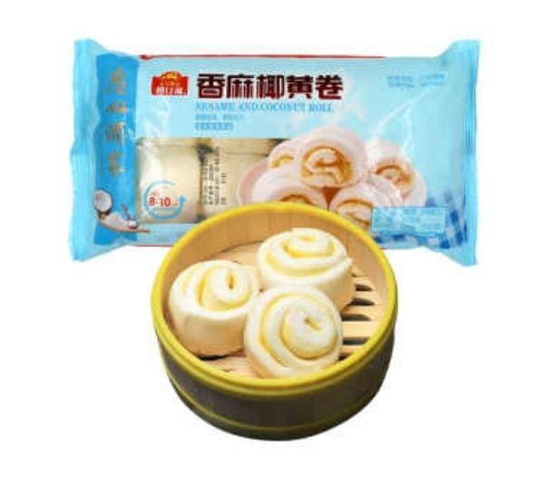 Frozen Sesame and Cocount Roll 280gm China GUANGZHOU Brand