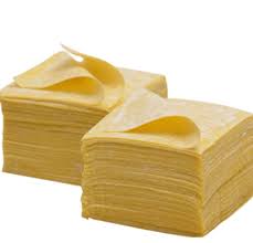 Frozen Wonton Skin Wrapper Yellow 4inch 500gm (50pcs)