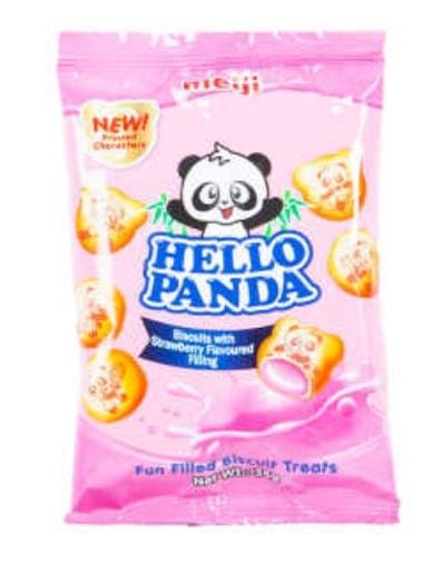 Hello Strawberry filling Biscuit 35gm China