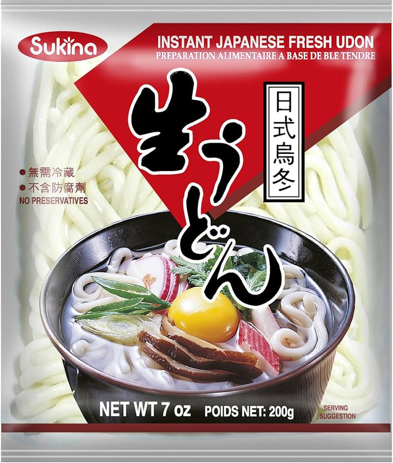 Japanese Fresh Udon Noodle 200gm Korea SUKINA Brand