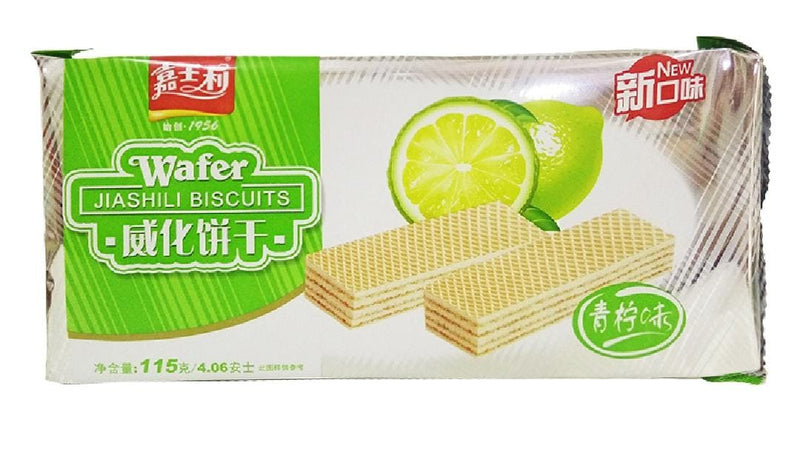 Lime Wafer Biscuits 115gm China