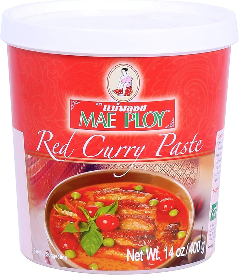 MAE PLOY Red Curry Paste 400gm Thailand