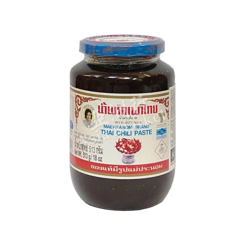 MAE PRANOM Thai Chilli Paste 513gm Thailand