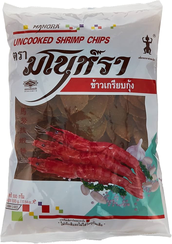 MANORA Uncooked Prawn Cracker 500gm Thailand