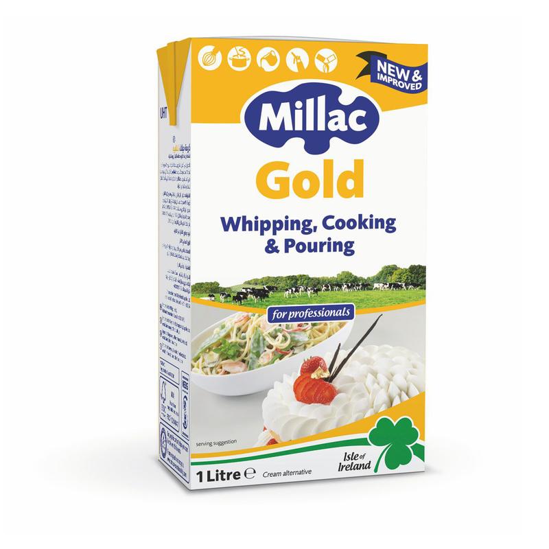 MILLAC Fresh Whipping Cream Gold 33.5% 1ltr