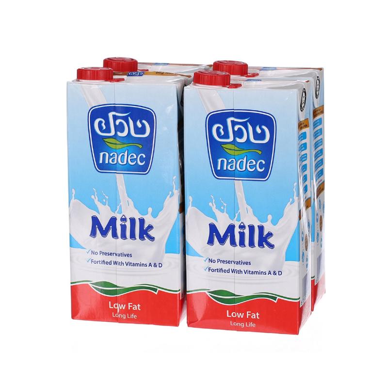 NADEC Low Fat Milk 1ltr x 4 pack