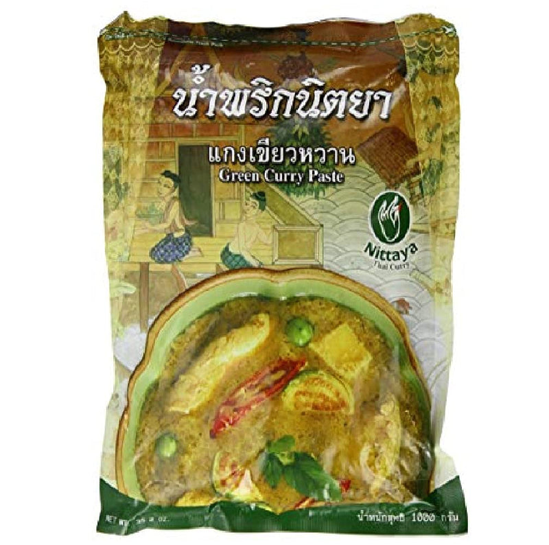 NITTAYA Green Curry Paste 1kg Thailand