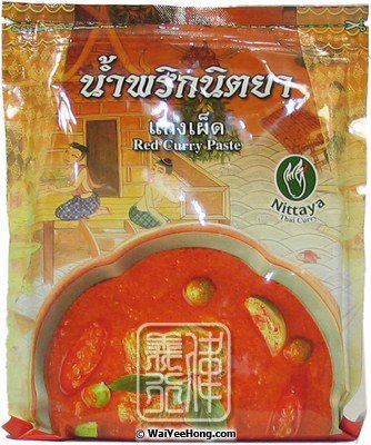 NITTAYA Red Curry Paste 1kg Thailand