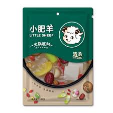 Plain Hot Pot Soup Paste 160gm China LITTLE SHEEP Brand