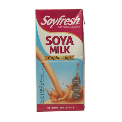 SOY FRESH CUPPUCINO Soya Milk 1ltr Malaysia