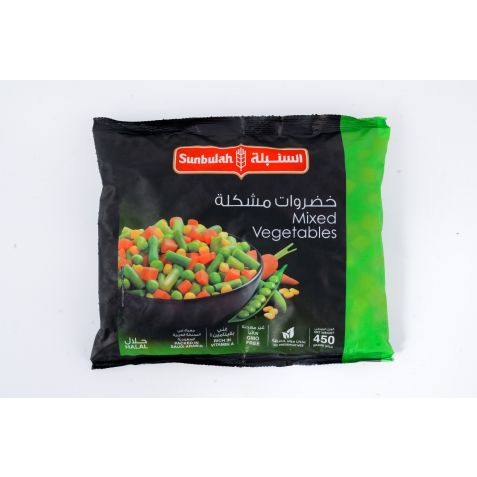 SUNBULAH Frozen Mixed Vegetables 450gm