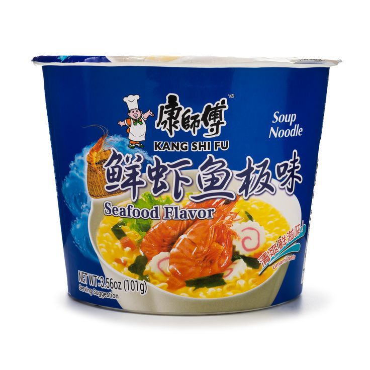 Seafood Cup Noodle with Soup 105gm China MASTER KONG Brand