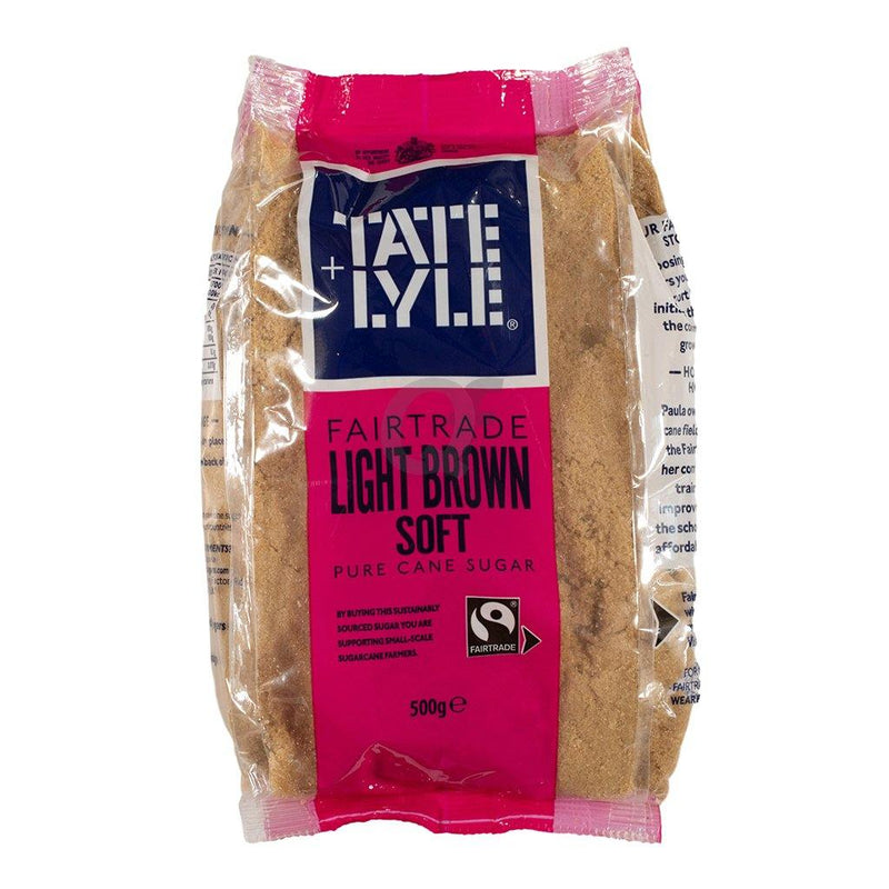 TATE & LYLE'S Light Brown Sugar 500gm U.K