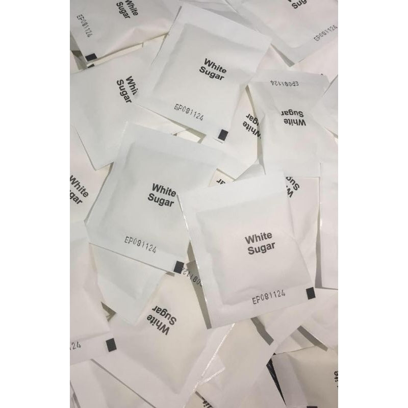 White Sugar Sachets 1000pcs