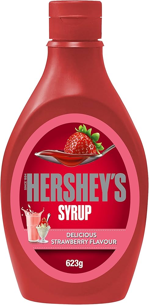 HERSHEY'S Strawberry Syrup 623gm